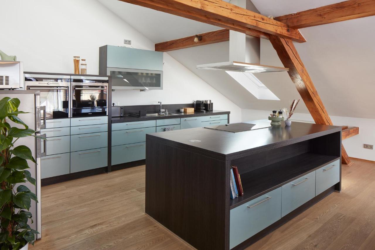 ⸨⸩ Sunset Penthouse: Messe - Siemens - Db - Man ⸨⸩ Apartment Nuremberg Ngoại thất bức ảnh